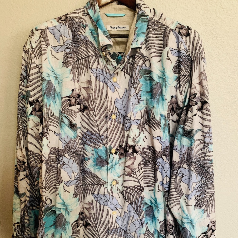 Tommy Bahama Long Sleeve Linen Shirt